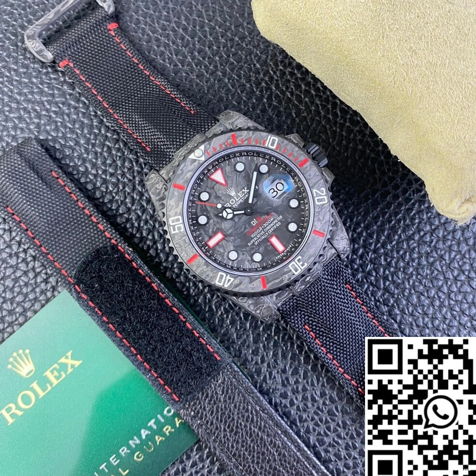 Strap Submariner Nylon DIW Factory VS Rolex Velcro 0418